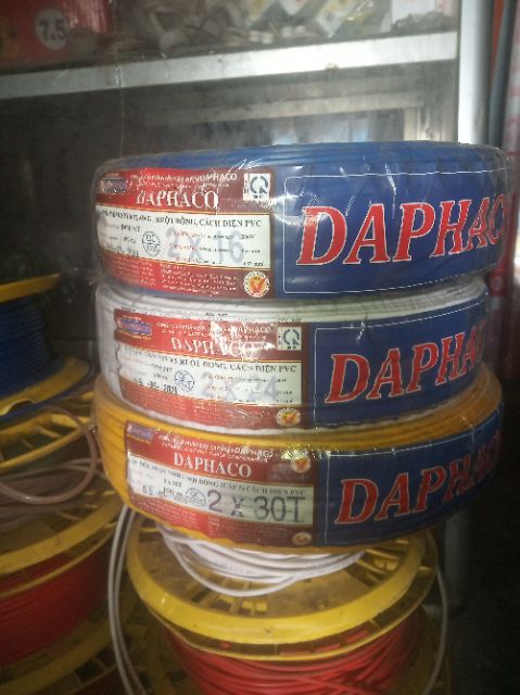 Dây điện đôi Daphaco 16T 24T 30T bán lẻ