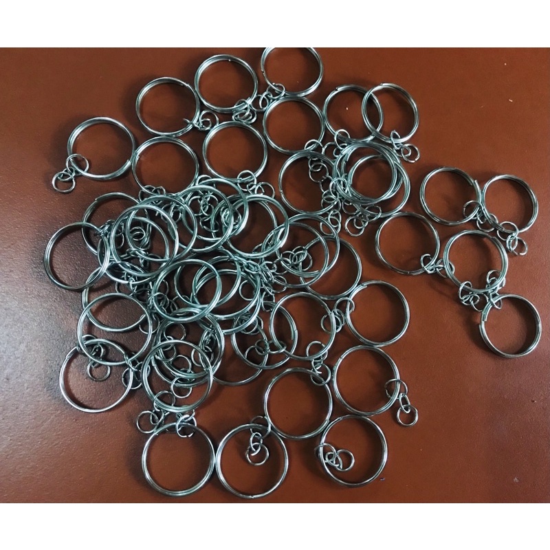 Set 30 móc khoá tiện dụng,vòng gắn chìa khóa làm đồ handmade
