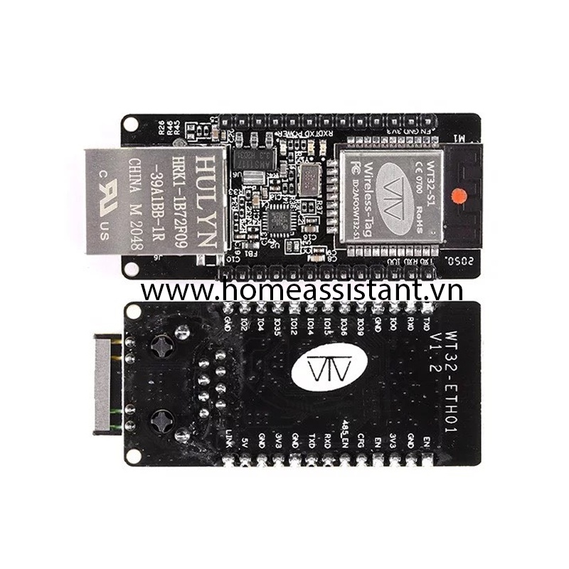 Bo Mạch Nhúng ESP32 Wifi Ethernet LAN8720 WT32-ETH01  Tasmota ESPHome