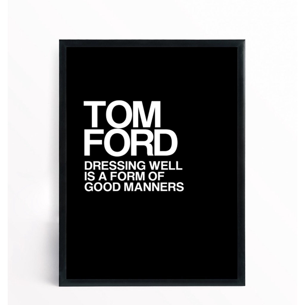 Tranh Decor Cô Gái Vogue, Tom Ford Trang Trí Phòng Ngủ, Shop Thời Trang, Background Livestream Bán Hàng | Mint Decor