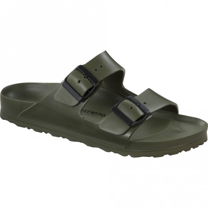 Dép Quai Ngang Nam Birkenstock Arizona Eva 129491 Màu Khaki