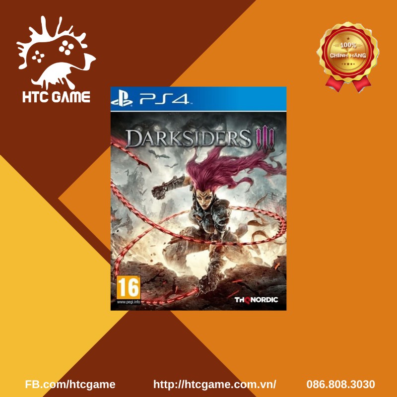 Đĩa game Darksiders 3 dành cho máy PS4