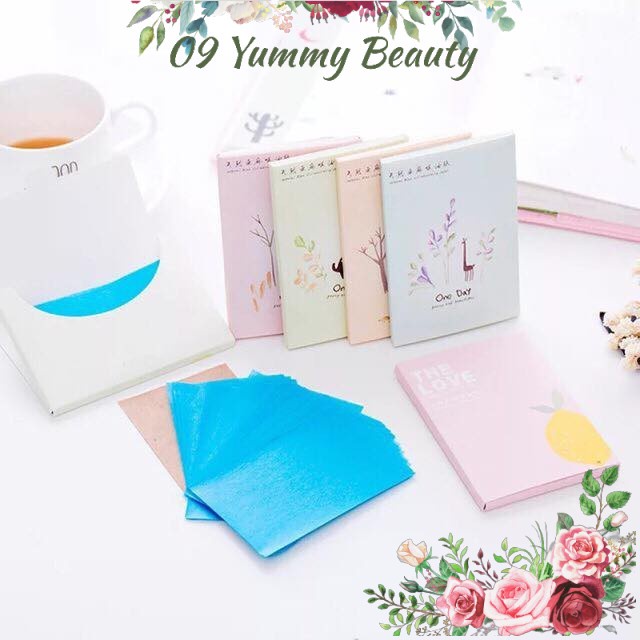 🎀 Gói 50 tờ Giấy Thấm Dầu thiết kế cute nội địa chính hãng skincare tiện lợi nội địa | BigBuy360 - bigbuy360.vn