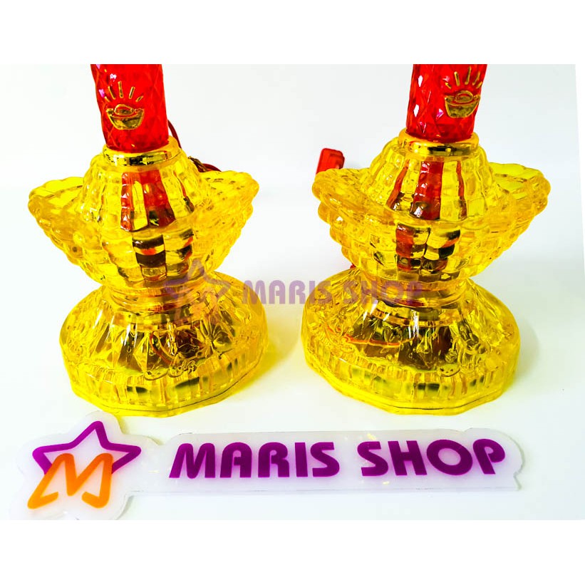 [MR-NEN5] 2 CÂY ĐÈN NẾN ĐỂ BÀN THỜ CAO CẤP, ĐÈN THỜ CÚNG, ĐÈN BÀN THỜ, ĐÈN NẾN ĐIỆN TỬ