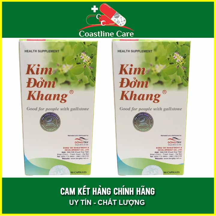 Kim Đởm Khang Hộp 90 Viên ngăn sỏi mật tái phát - Coastlinecare Pharmacy
