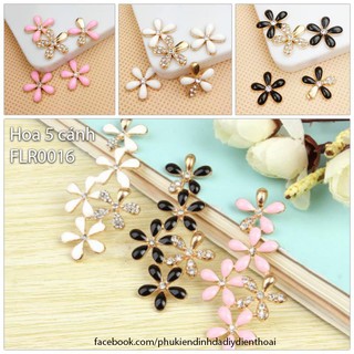 Hoa 5 bông - FLR0016 - Phụ kiện đính điện thoại