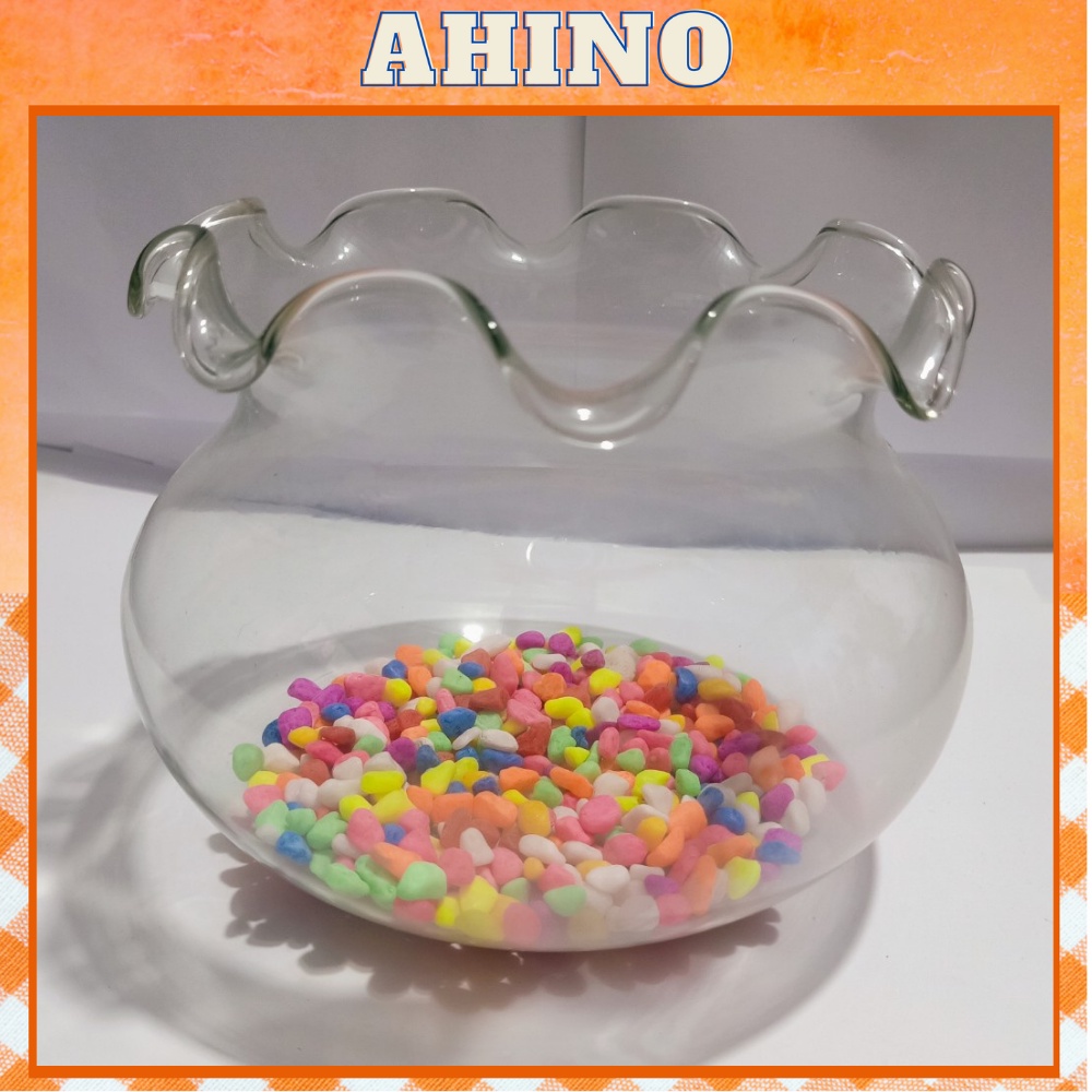 Hồ Cá Thủy Tinh Để Bàn, Bể Cá Thủy Tinh Mini AHINO Chậu Cây Thủy Sinh, Chậu Cây Cảnh