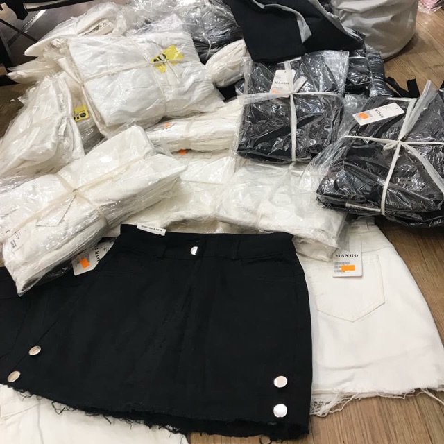 Chân váy kaki mẫu mới có nút hông- hình thật kèm clip chính chủ | BigBuy360 - bigbuy360.vn