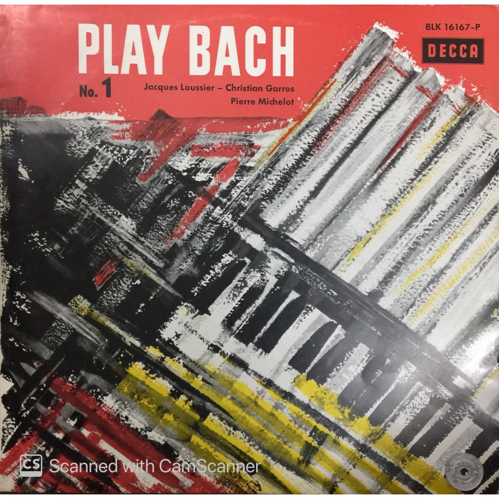 Stereomate - LP Vinyl: Jacques Loussier - Play Bach 1