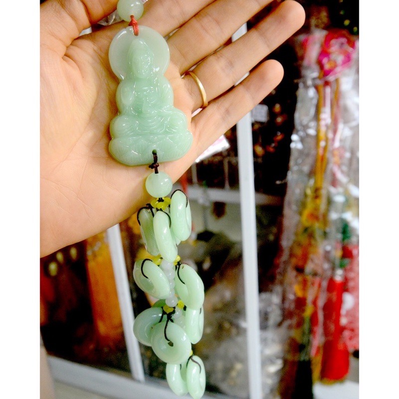 Dây treo xe ô tô - trang trí quan thế âm Bồ tát