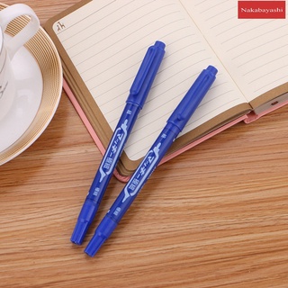 Combo bút lông dầu Zebra 2 đầu MO 120 - không xóa được - 1 cái dạ kính - bút lông dầu cao cấp - HOKAMI STORE