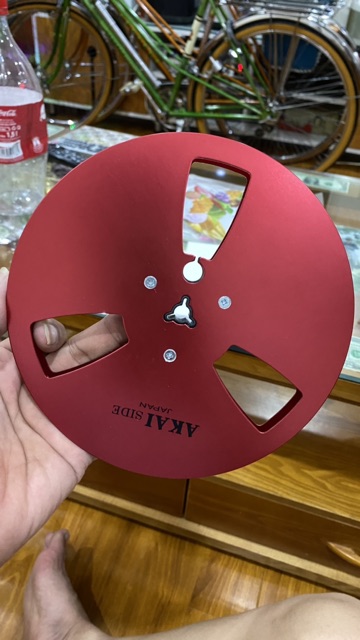 Đôi xương nhôm AKAI 7 inch Đỏ
