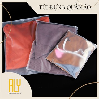 [RẺ NHẤT SHOPEE] 100 Túi zipper đựng quần áo 30x40, túi zip đựng quần áo giá rẻ