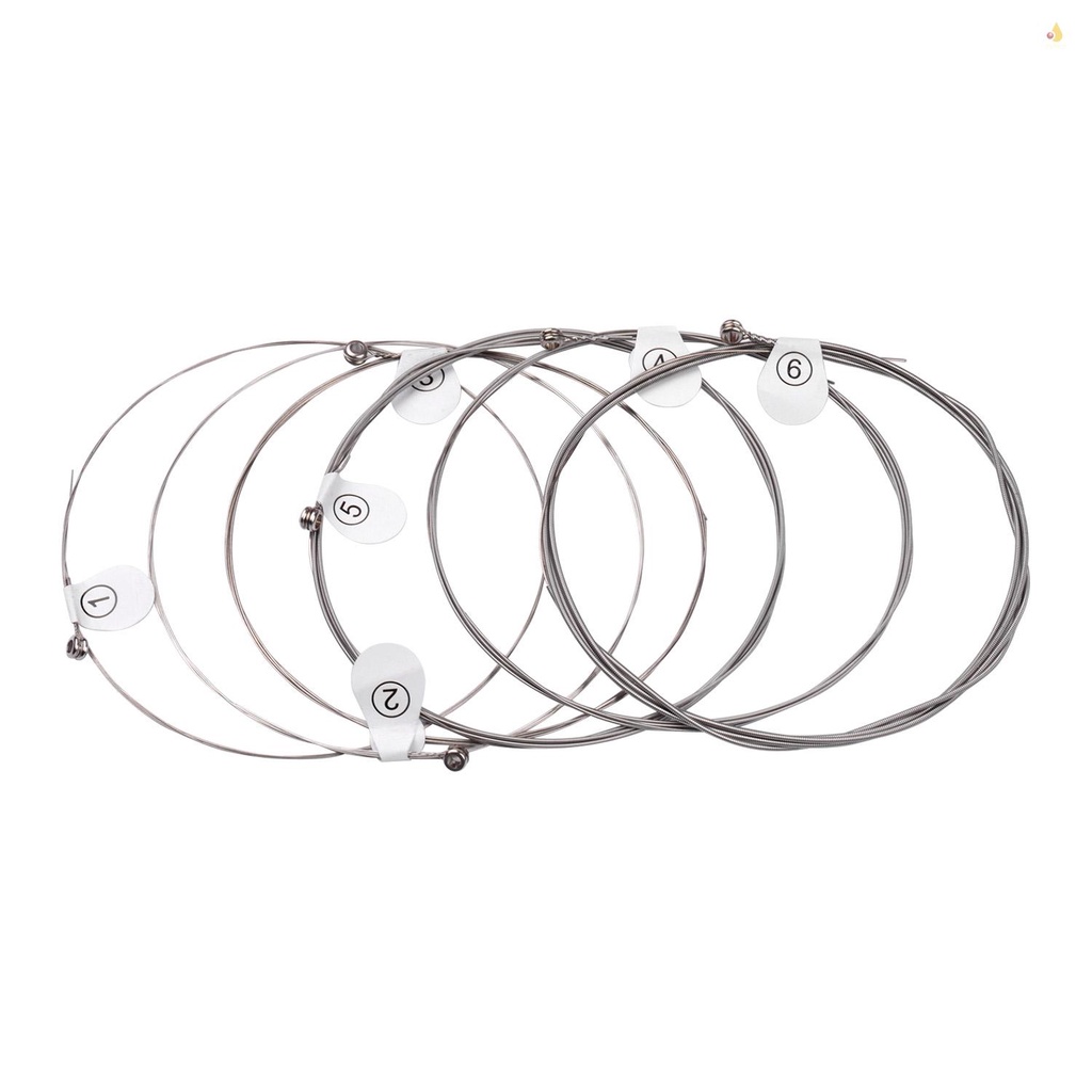 Bộ Dây Đàn Guitar Điện 6 Dây Bằng Hợp Kim Niken Chống Ăn Mòn (.009-.042)
