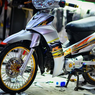 Decal Tem Xe Sirius Cam Bạc