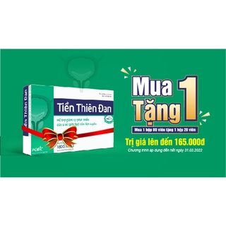 Tiền Thiên Đan [Hộp 20/80 viên] - Hỗ trợ giảm u xơ/phì đại tiền liệt tuyến [vương bảo/vương niệu đan]