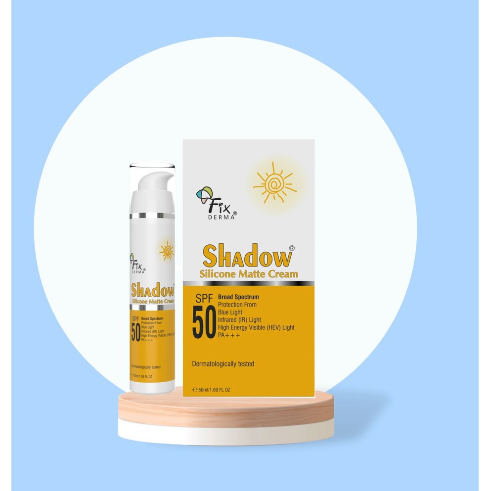 Kem chống nắng Fixderma Shadow Silicone Matte Cream SPF 50+ 50ml