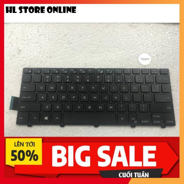 ⚡ Bàn Phím Keyboard Dell Inspiron 14-3000 Series 3441 3442 3443 3451 3458 Latitude 3470 3450 3460 3470, Vostro 3445 3449