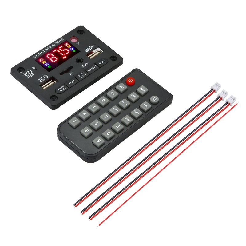 Mô Đun Giải Mã Âm Nhạc Không Dây USB TF AUX FM Radio 7V-23V