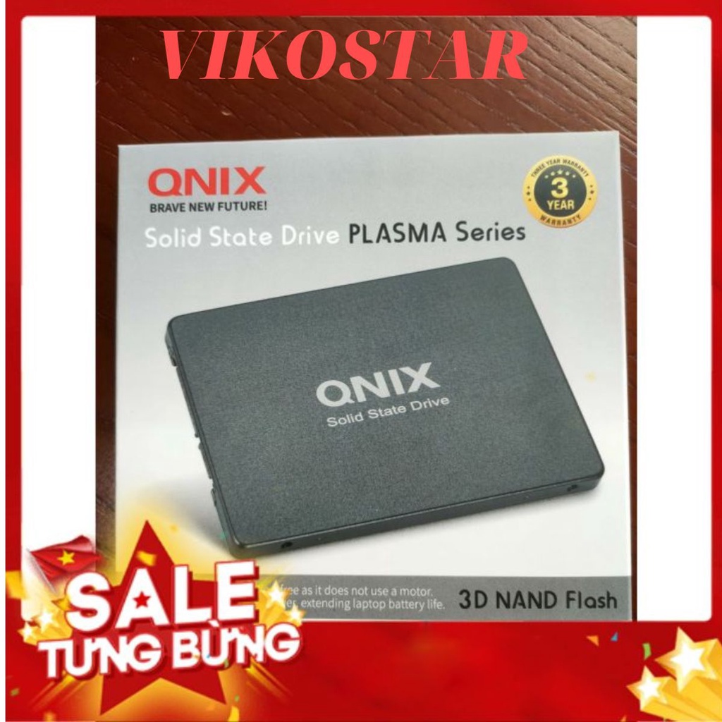 Ổ cứng SSD 120GB, Ổ cứng SSD 240GB, SSD QNIX Plasma Series Sata III 6Gbit/s, 2.5 Inch, new 100%,  bảo hành 36 tháng