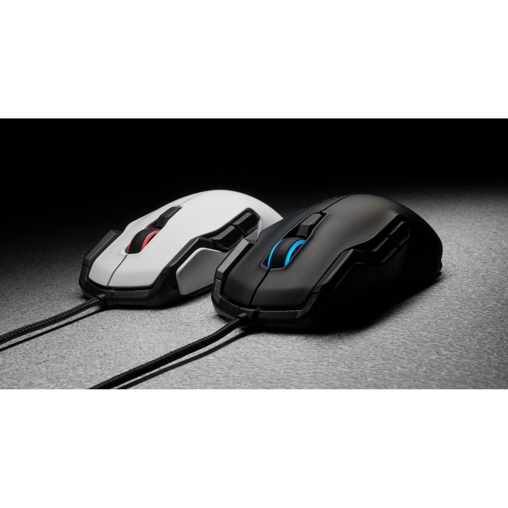 Chuột Gaming ROCCAT Kova AIMO Trắng Đen Bảo Hành 12 Tháng (ROCCAT Kova AIMO Gaming Mouse)