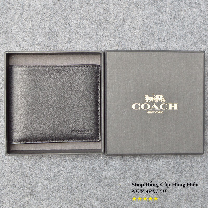 Ví C0ACH_ NAM _AUTHENTIC_1941 màu đen