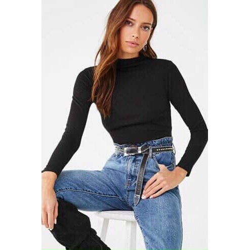 Áo thun gân f21