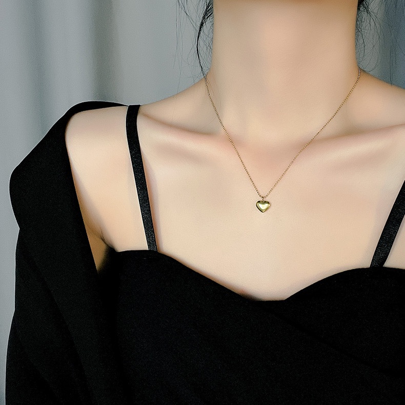 Dây chuyền mạ vàng 14K dạng hạt tròn thiết kế thời trang