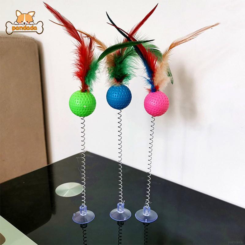 Set 3 gậy lông vũ đồ chơi dành cho mèo