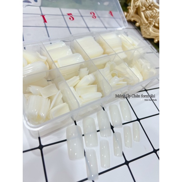 Móng up chân NGẮN &amp; DÀI 2 màu giá rẻ MaiAnhNails