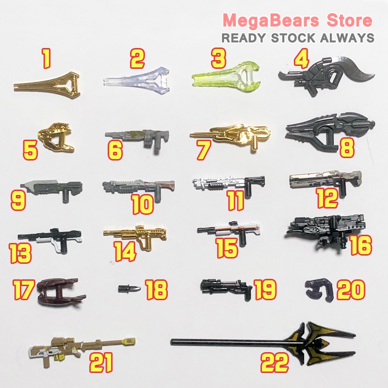 1 Bộ Đồ Chơi Xây Dựng Mega Bloks Construx Halo Pike