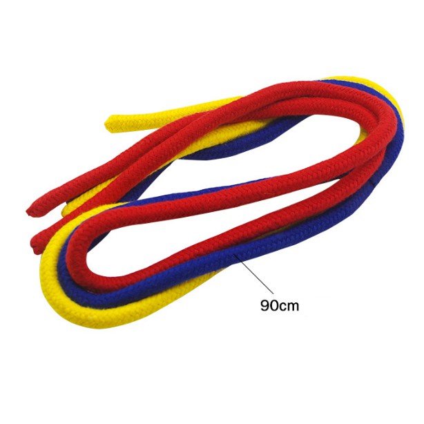 Ảo thuật dây liên ba, 3 dây liên kết hàng cao cấp dây thừng vải xịn (tặng Clip hướng dẫn)