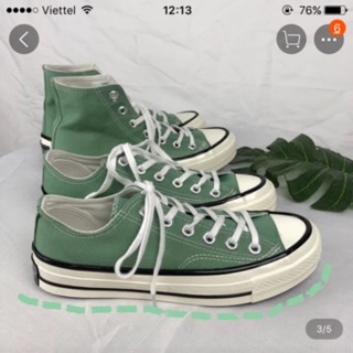 (order) Giày thể thao màu xanh mint