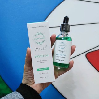 Serum dưỡng trắng se khít lỗ chân lông Oxygen Ceuticals Phyto Gel [60ml]
