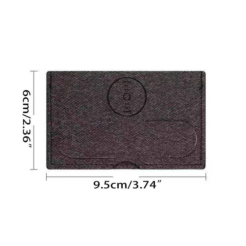 Miếng Dán Nam Châm Cho Điện Thoại Thông Minh Kèm Ngăn Đựng Thẻ