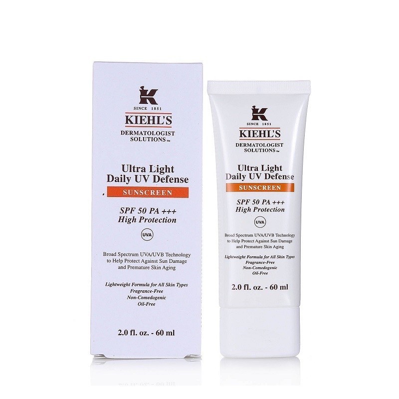 Kem chống nắng Kiehls ultra light daily spf 50 60ml (queen) | BigBuy360 - bigbuy360.vn
