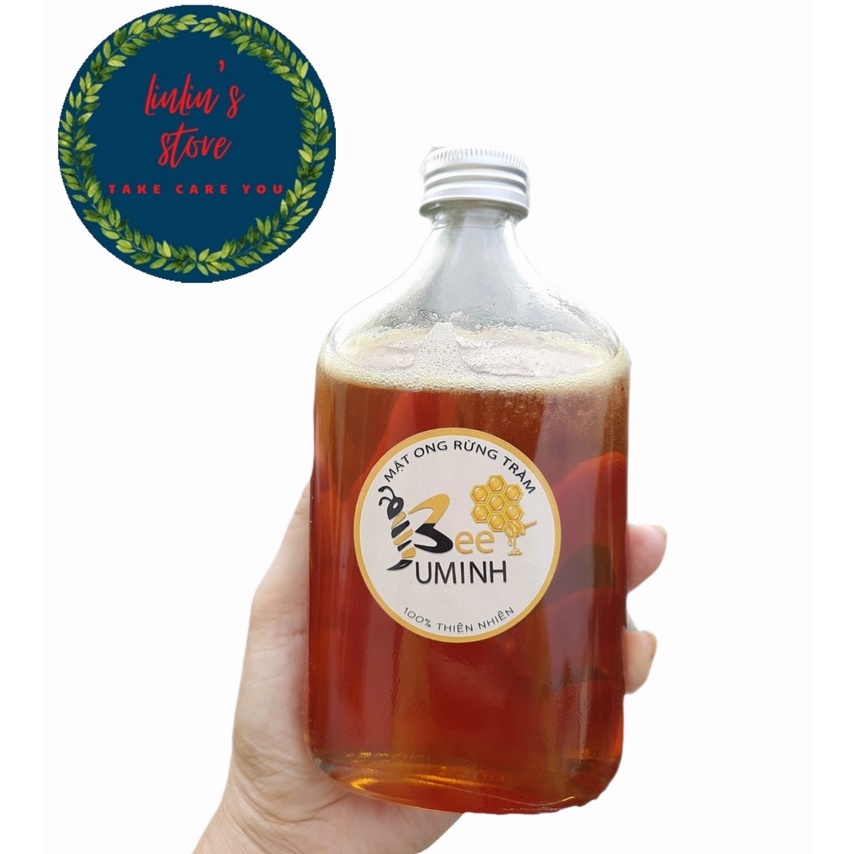 Mật ong rừng U Minh nguyên chất 100% 250ml - Hoàn tiền khi mật không chất lượng