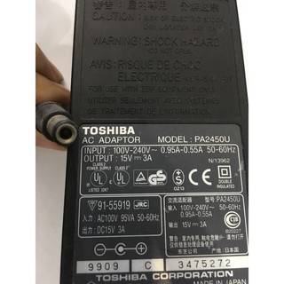Adapter nguồn Toshiba 15V 3A