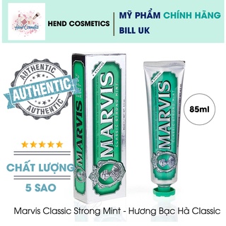 Kem Đánh Răng Cao Cấp Marvis Toothpaste 85ml (Bill Anh)