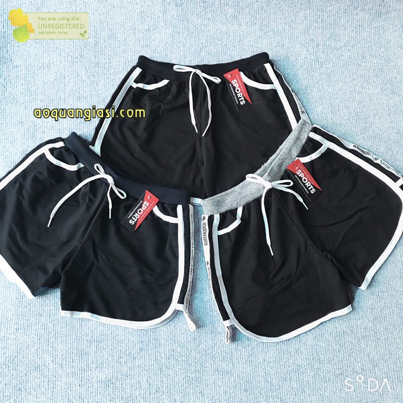 Quần thể thao dạng short (hình thật) MT722