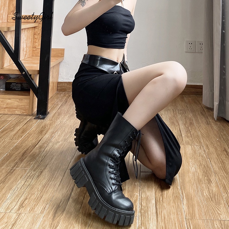 Chân Váy Ôm Xẻ Tà Cao Màu Trơn Quyến Rũ Thời Trang Đường Phố Cho Nữ 2022