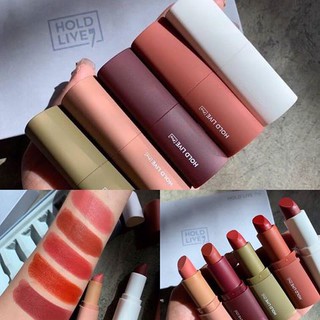 Set 5 Son Thỏi Lì Holdlive MOUSSE VELVET LÍPTICK HL252