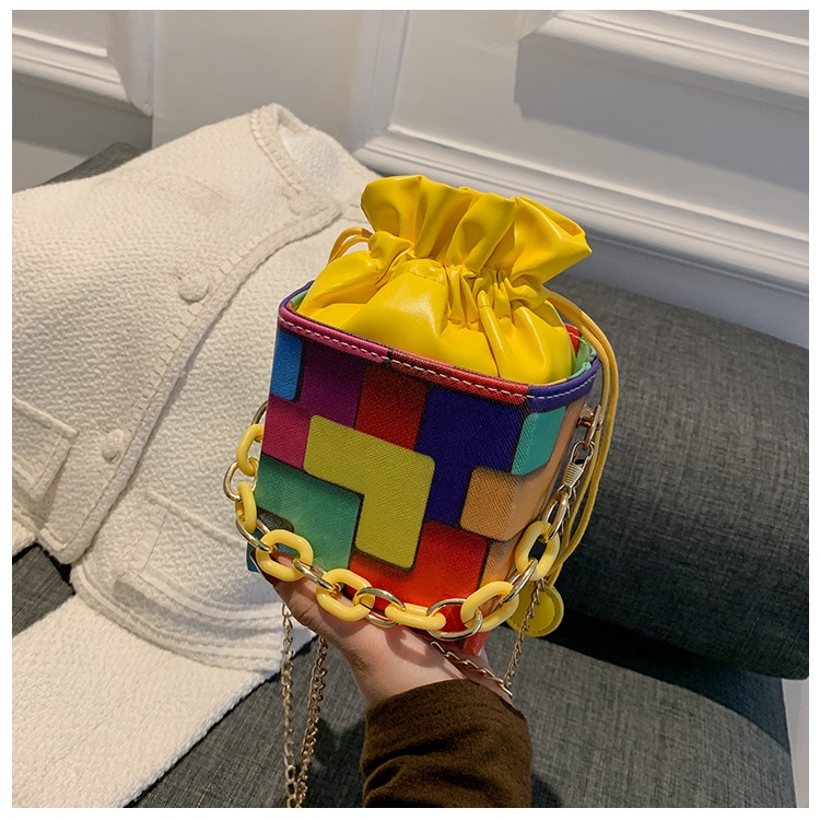 Túi Đeo Chéo Một Bên Vai Nhỏ Phong Cách Hàn Quốc Mẫu Mới Năm 2021