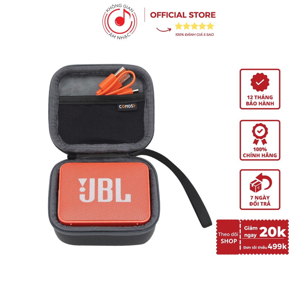 Vỏ Case Bảo Vệ Loa Bluetooth Mini JBL Go 2 - Chính Hãng Comos