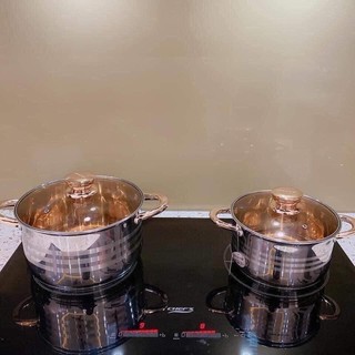 BỘ NỒI CHEF AND CHEF nhập khẩu Đức 6 MÓN