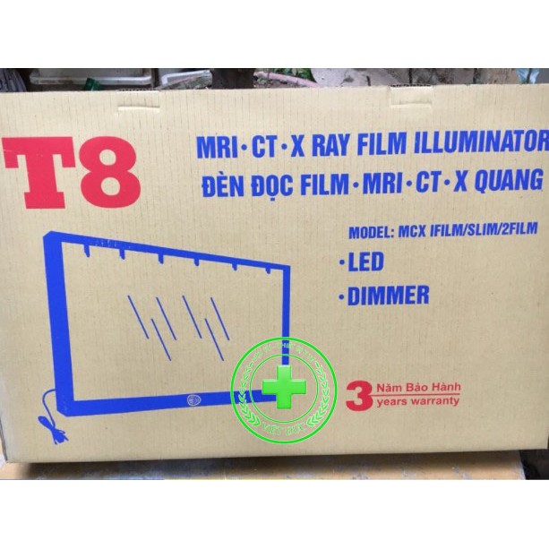 Đèn Đọc Phim X-Quang Cho Phòng Khám, Bệnh Viện Loại 1, 2, ánh sáng chuẩn, không lóa mắt