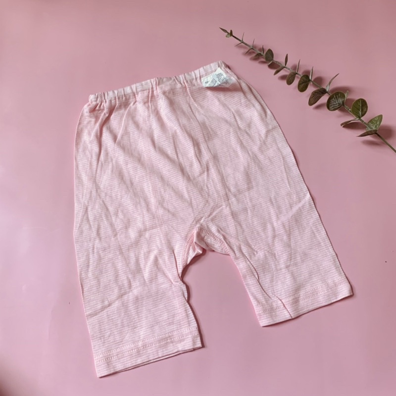 Quần lửng cotton organic xuất Hàn cho bé gái 3m-5y