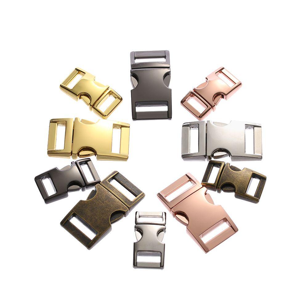 LANSEL 1 Khóa Cài Bên Hông Tháo Gỡ Nhanh Bằng Kim Loại 5 Màu Cho Ba Lô Cắm Trại Ngoài Trời