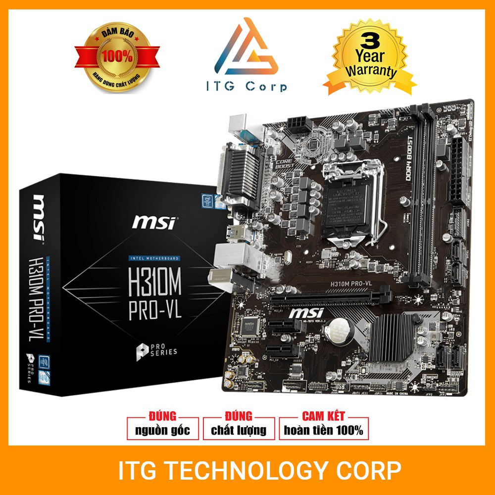 Mainboard MSI H310M PRO-VL