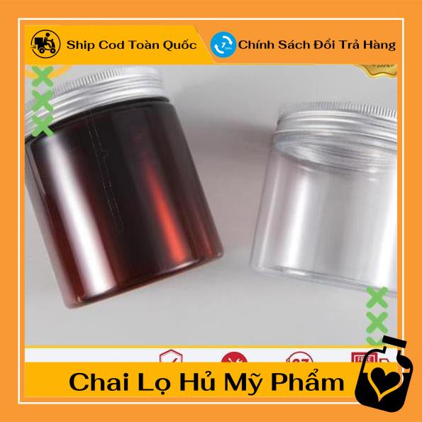 Hủ Đựng Kem ❤ TOP GIÁ RẺ ❤ Hũ nhựa pet 250g đựng mỹ phẩm, thực phẩm, đồ khô, ngũ cốc